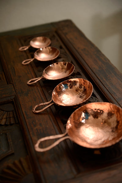 Copper and Brass Measuring Cups– Gray Gables Home